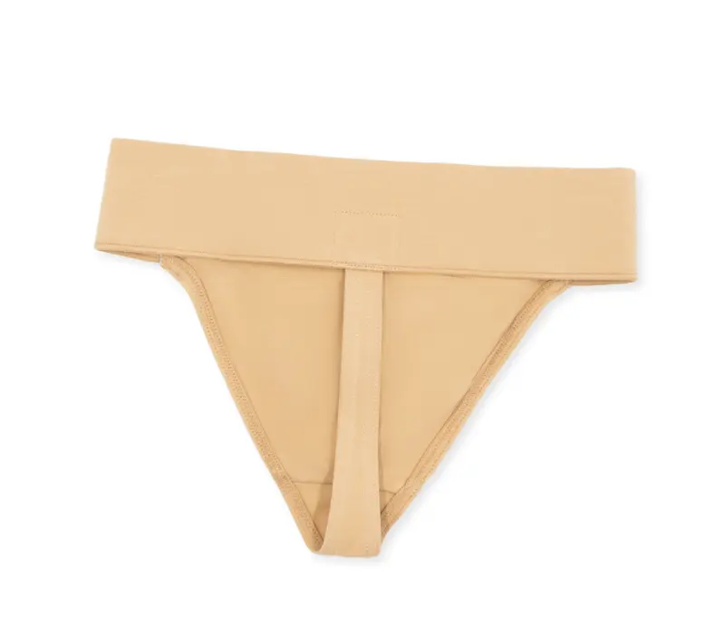 Capezio Self Lined Thong Dance Belt, táncos szuszpenzor - Testszín Capezio