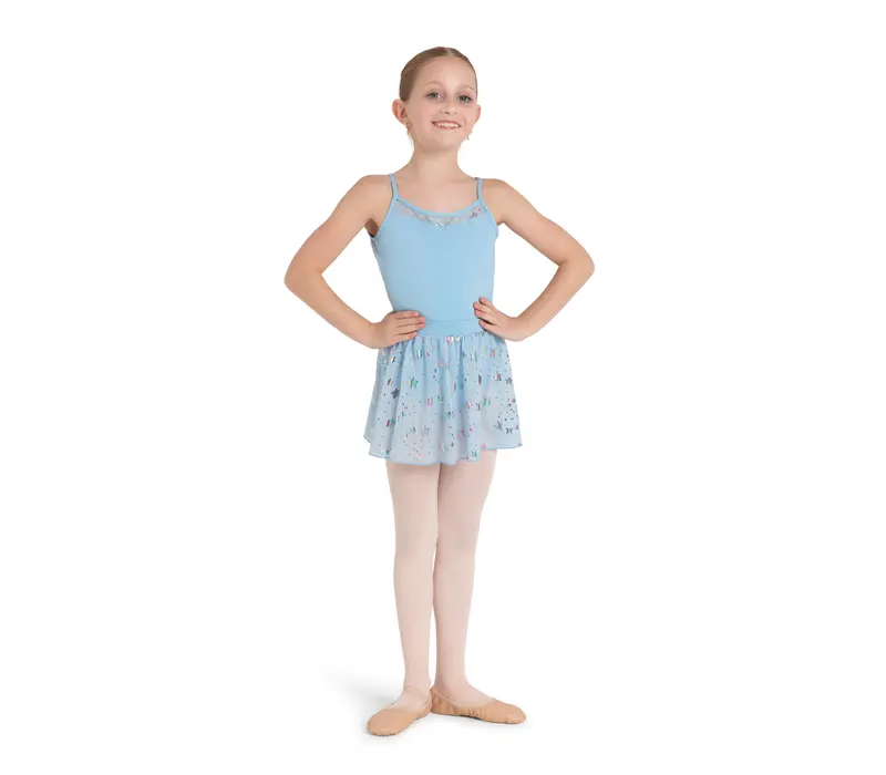 Capezio Star, szoknya lányoknak - Világoskék Capezio