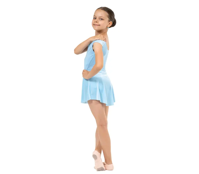 Capezio Simone skirt, balet szoknya lányoknak - Világoskék Capezio