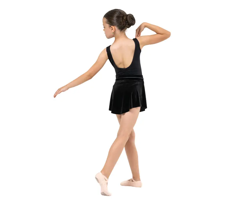 Capezio Simone skirt, balet szoknya lányoknak - Fekete