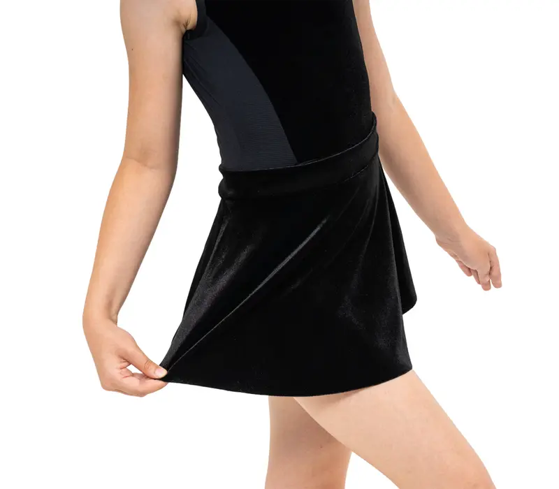 Capezio Simone skirt, balet szoknya lányoknak - Fekete