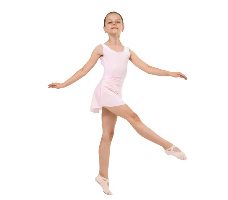 Capezio Simone skirt, balet szoknya lányoknak - Rózsaszín Capezio
