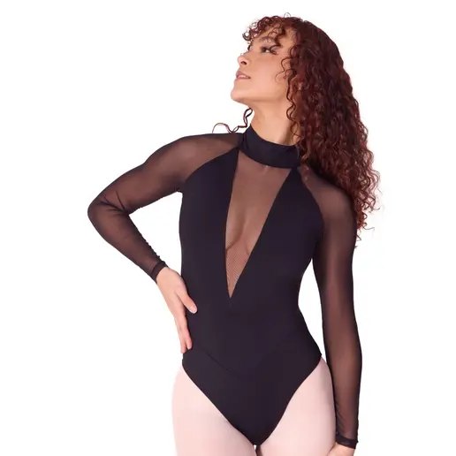 Capezio Soft Elegance long sleeve, női dressz