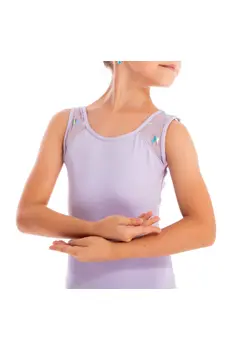 Capezio Star Mars Mesh back leotard, vastag pántokkal ellátott gyerek dressz