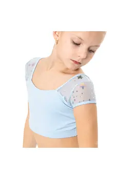 Capezio Star Cosmic Bra Top, crop top lányoknak
