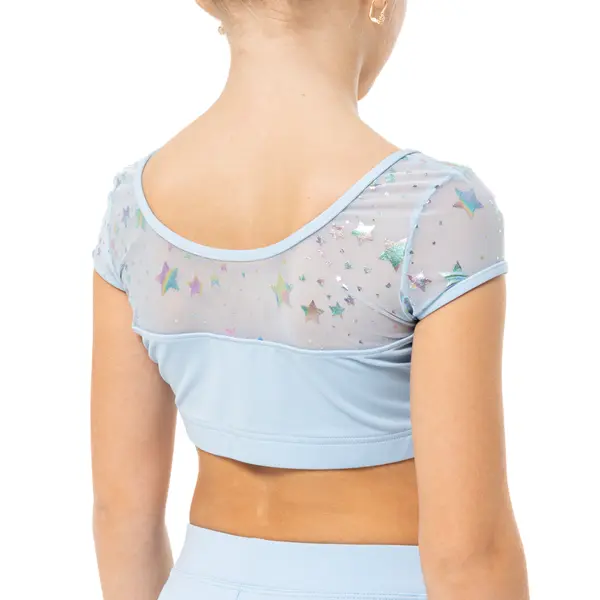 Capezio Star Cosmic Bra Top, crop top lányoknak