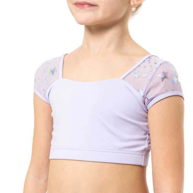 Capezio Star Cosmic Bra Top, crop top lányoknak Capezio Star Cosmic Bra Top, crop top lányoknak