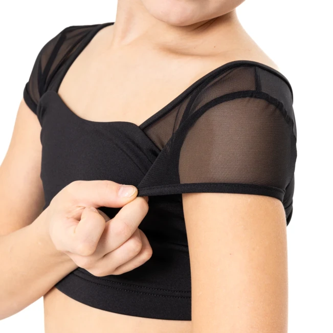 Capezio Star Cosmic Bra Top, crop top lányoknak Capezio Star Cosmic Bra Top, crop top lányoknak