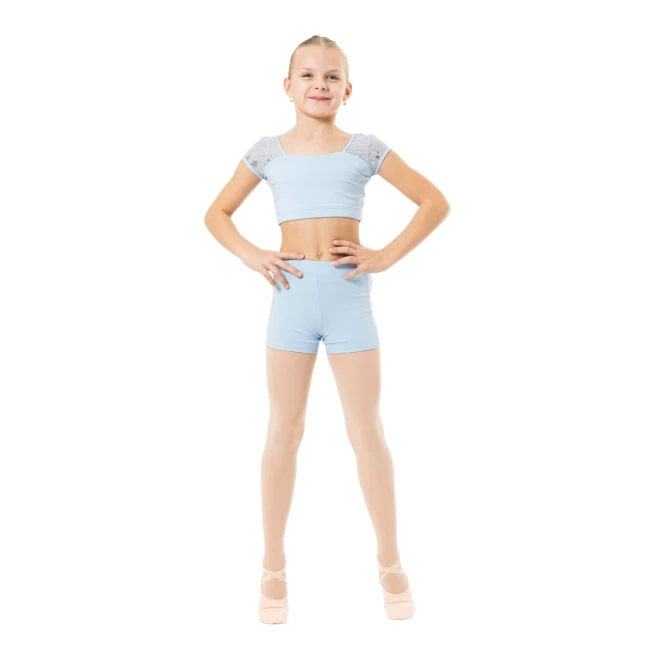 Capezio Star Cosmic Bra Top, crop top lányoknak Capezio Star Cosmic Bra Top, crop top lányoknak