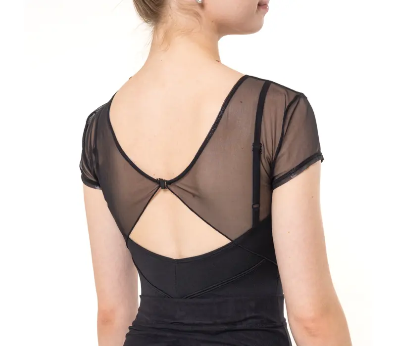Capezio Sundown Leotard, női dressz - Fekete