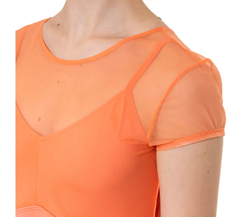 Capezio Sundown Leotard, női dressz - Sárgabarack Apricot Capezio