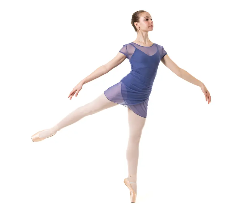 Capezio C'est La Vie Bijou Skirt, női szoknya - Kék - storm blue