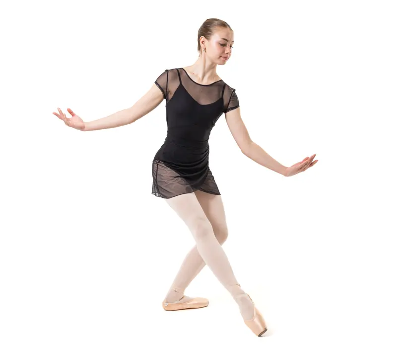 Capezio Sundown Leotard, női dressz - Fekete