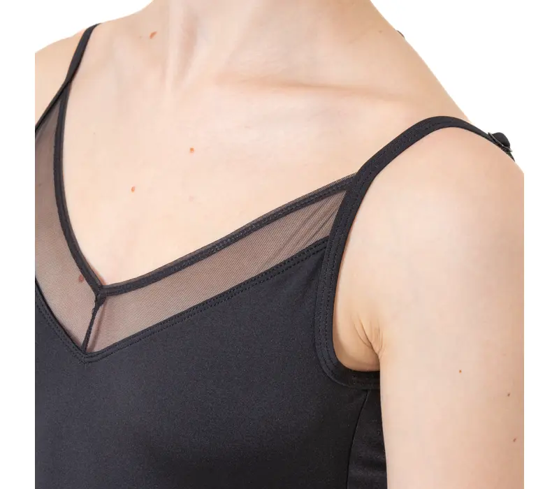 Capezio String-back, balett dressz - Fekete