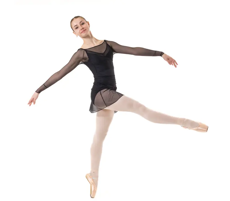Capezio String-back, balett dressz - Fekete