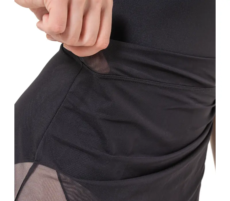 Capezio C'est La Vie Bijou Skirt, női szoknya - Fekete