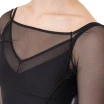 Capezio Dusk Mesh, hosszú ujjú női felső - Fekete Capezio Dusk Mesh, hosszú ujjú női felső - Fekete
