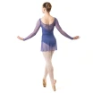 Capezio Dusk Mesh, hosszú ujjú női felső - Kék - storm blue Capezio Dusk Mesh, hosszú ujjú női felső - Kék - storm blue
