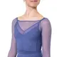 Capezio Dusk Mesh, hosszú ujjú női felső