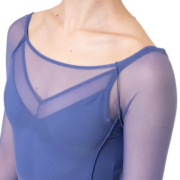 Capezio Dusk Mesh, hosszú ujjú női felső