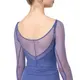 Capezio Dusk Mesh, hosszú ujjú női felső