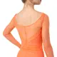 Capezio Dusk Mesh, hosszú ujjú női felső