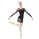 Capezio Dusk Mesh, hosszú ujjú női felső