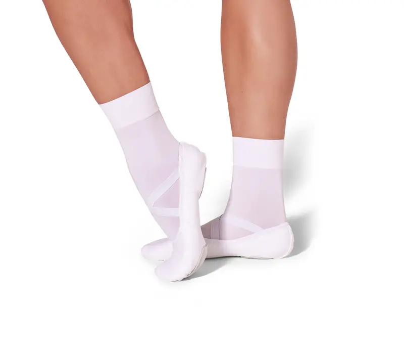 Capezio Tight Sock – univerzális zokni - Fehér