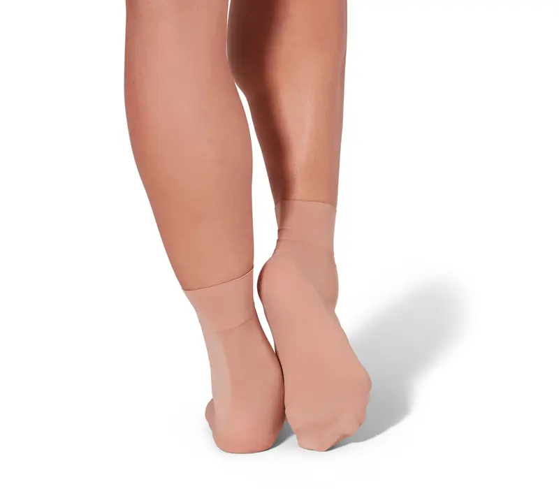 Capezio Tight Sock – univerzális zokni - Karamellbarna Capezio