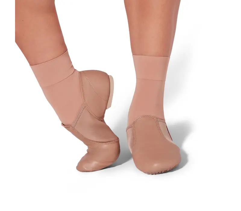 Capezio Tight Sock – univerzális zokni - Karamellbarna Capezio