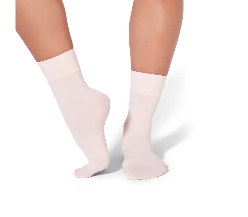 Capezio Tight Sock – univerzális zokni - Karamellbarna Capezio