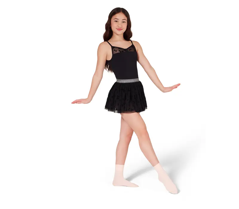 Capezio Tight Sock, gyerek zokni - Karamellbarna Capezio