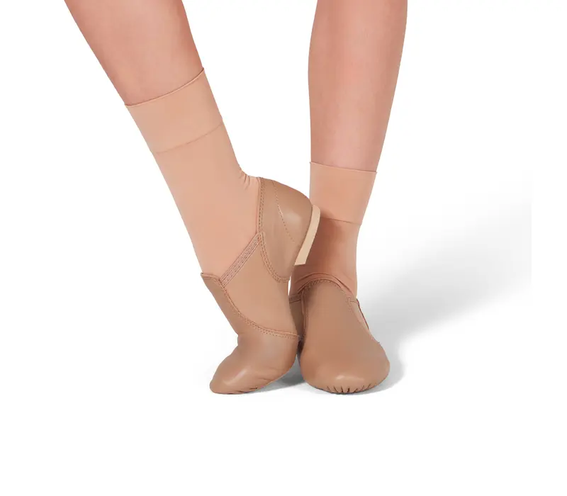 Capezio Tight Sock, gyerek zokni - Barna Capezio
