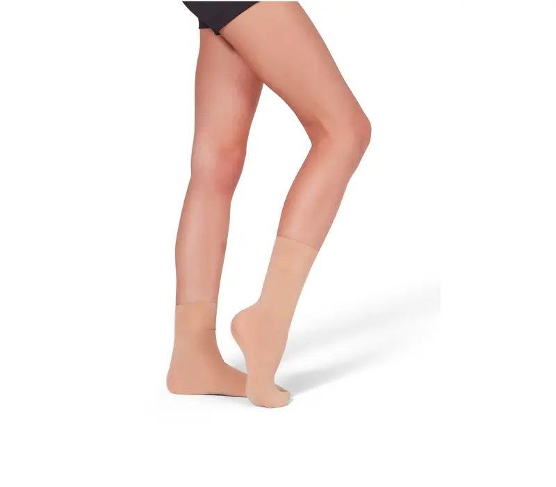 Capezio Tight Sock, gyerek zokni - Barna Capezio