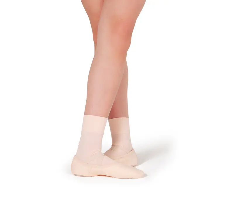 Capezio Tight Sock, gyerek zokni - Karamellbarna Capezio