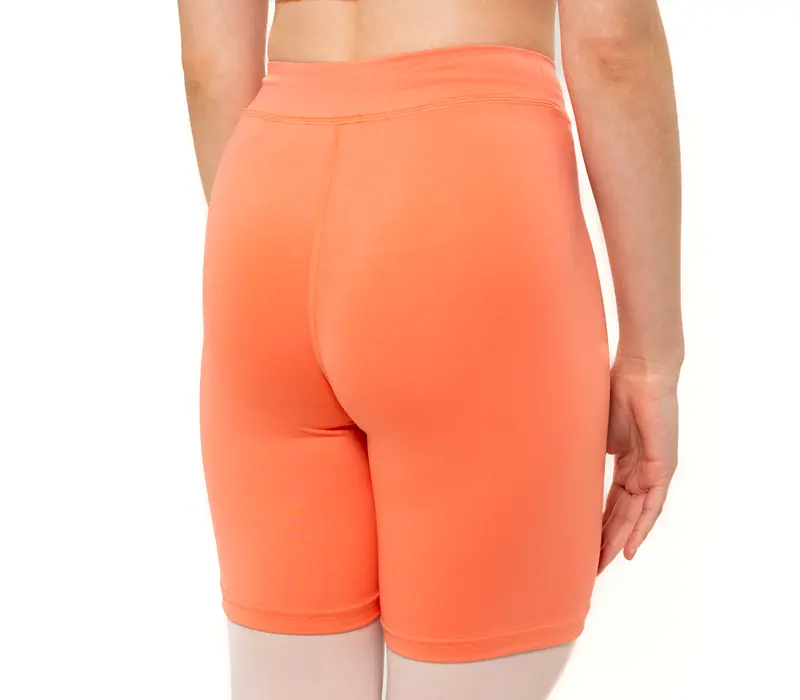 Capezio C'est La Vie Enchante Bike Short, női rövidnadrág - Sárgabarack Apricot Capezio