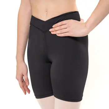 Capezio C'est La Vie Enchante Bike Short, női rövidnadrág - Fekete