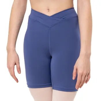 Capezio C'est La Vie Enchante Bike Short, női rövidnadrág - Kék - storm blue