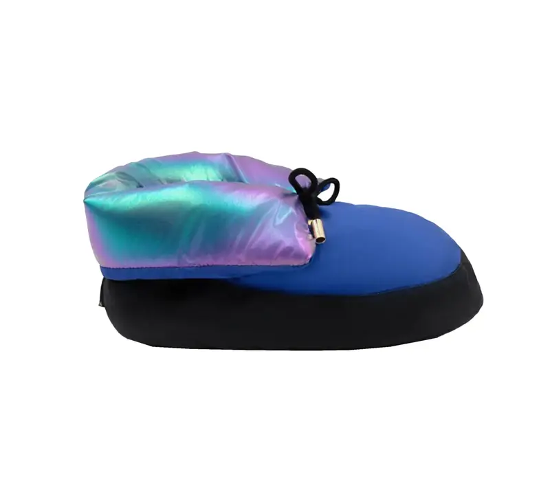 Capezio Mini Glam Warmup booties, melegítő lábbeli - metál rainbow