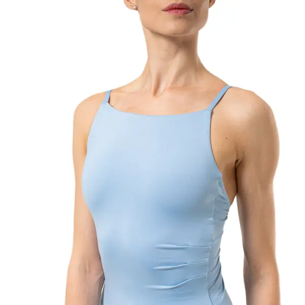 Capezio Wistful Camisole Leotard, finom redőzött női dressz