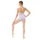 Capezio Wistful Camisole Leotard, finom redőzött női dressz