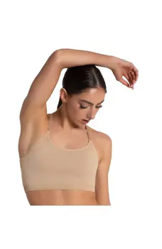 Capezio varrás nélküli hosszabb melltartó nőknek 