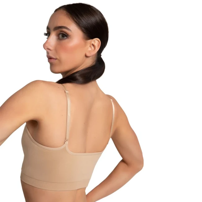 Capezio varrás nélküli hosszabb melltartó nőknek 