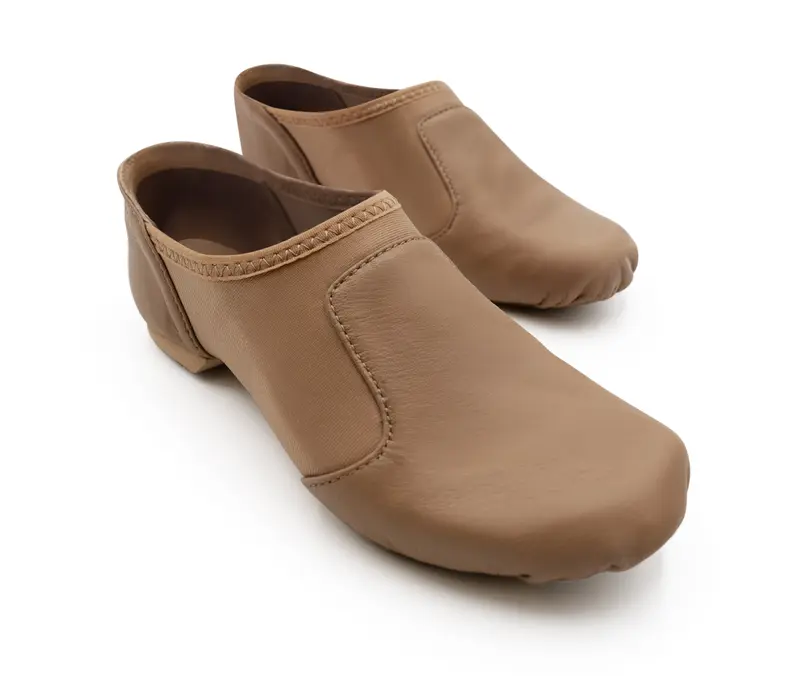 Capezio Glove jazz shoe, női jazz cipő ergonomikus kialakítással - Karamellbarna Capezio