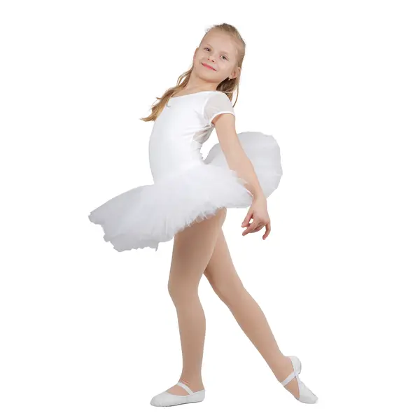 Capezio puff sleeve keyhole back leotards, gyerek balett dressz