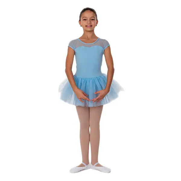 Capezio Keyhole Back Tutu Dress, dressz tütü szoknyával gyerekeknek