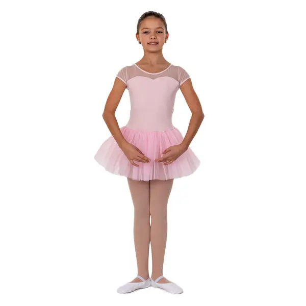 Capezio Keyhole Back Tutu Dress, dressz tütü szoknyával gyerekeknek