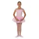 Capezio Keyhole Back Tutu Dress, dressz tütü szoknyával gyerekeknek - Rózsaszín Capezio