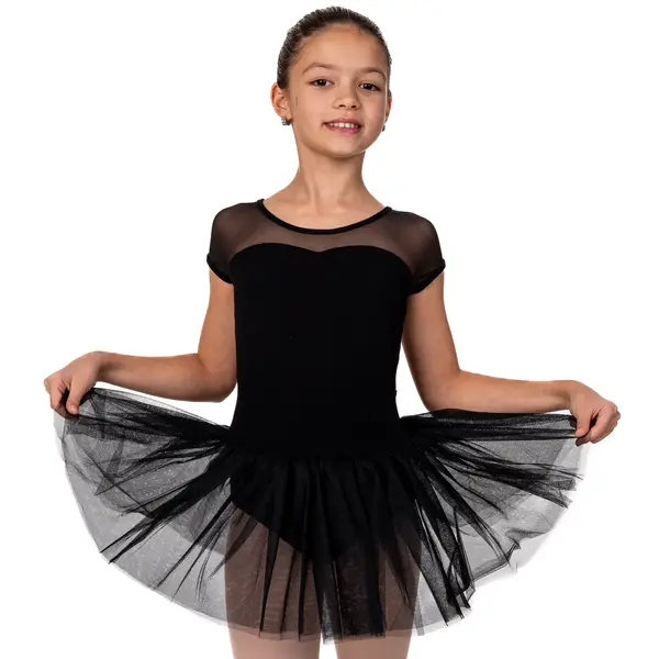 Capezio Keyhole Back Tutu Dress, dressz tütü szoknyával gyerekeknek