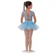 Capezio Keyhole Back Tutu Dress, dressz tütü szoknyával gyerekeknek - Világoskék Capezio